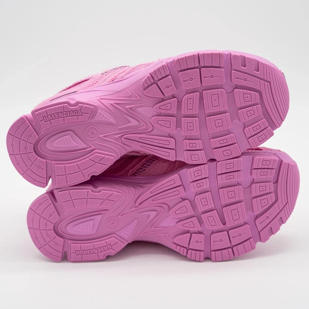 size 42 EU / 12 US Balenciaga Phantom Sneakers Pink Mesh - Picture 6 of 11